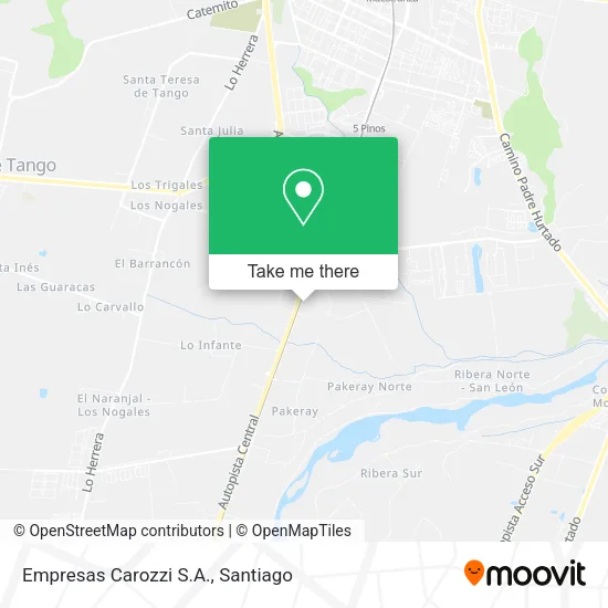 Empresas Carozzi S.A. map