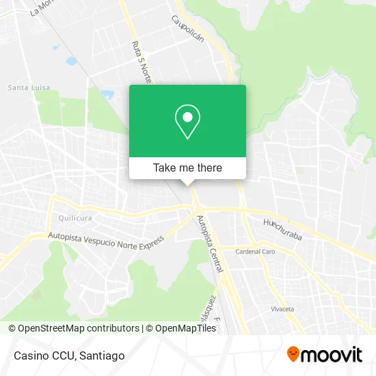 Casino CCU map