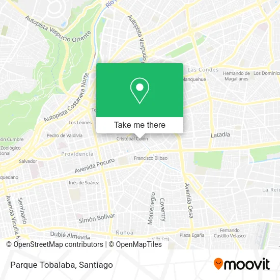 Parque Tobalaba map