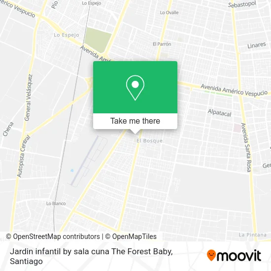 Jardin infantil by sala cuna The Forest Baby map