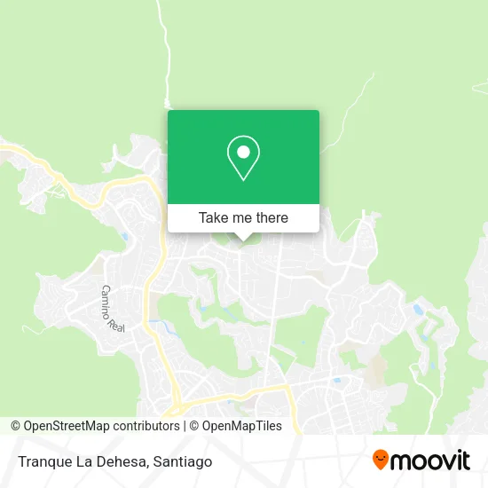 Tranque La Dehesa map