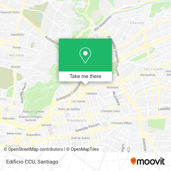 Edificio CCU map