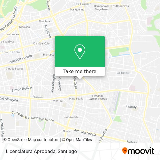 Licenciatura Aprobada map