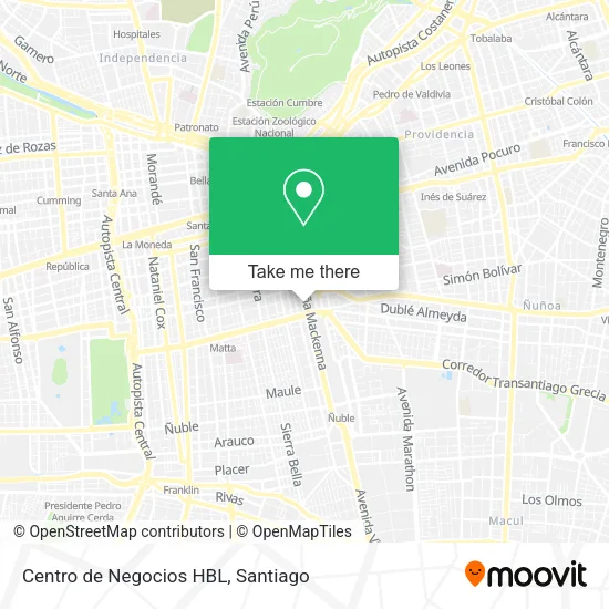 Centro de Negocios HBL map