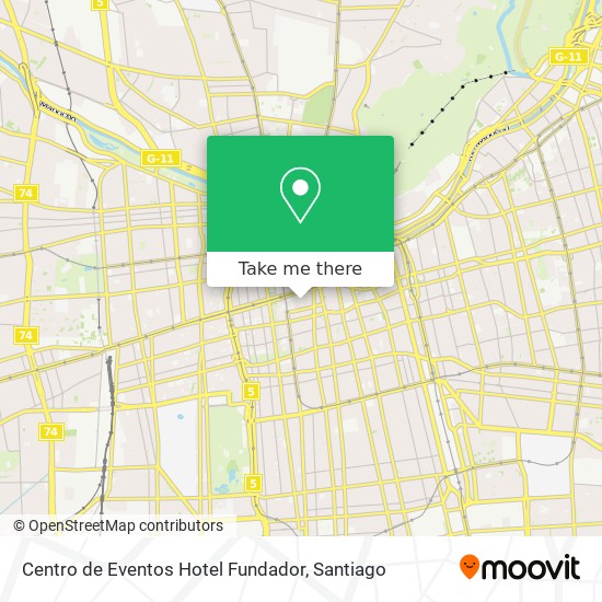 Centro de Eventos Hotel Fundador map