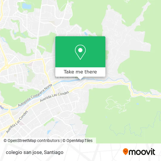 colegio san jose map
