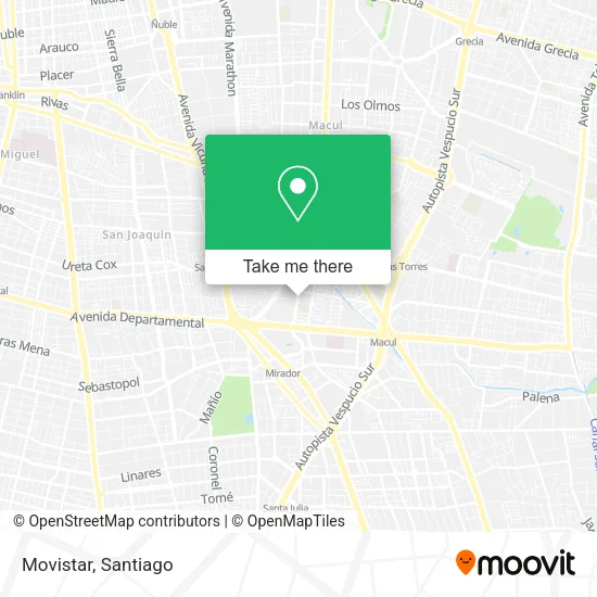 Movistar map