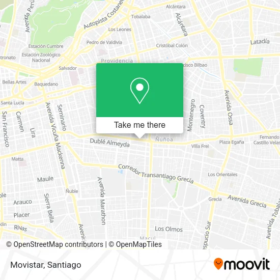 Movistar map