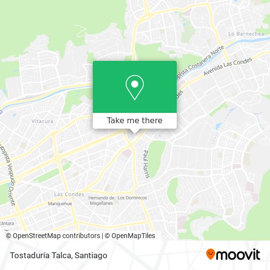 Tostaduría Talca map