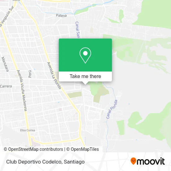Club Deportivo Codelco map