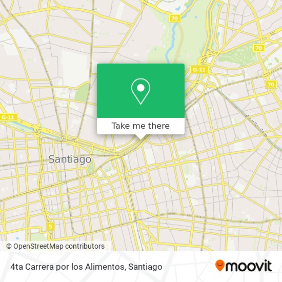 4ta Carrera por los Alimentos map