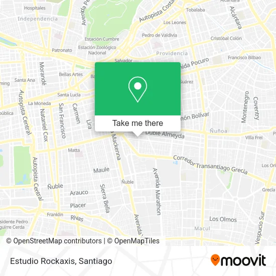 Estudio Rockaxis map