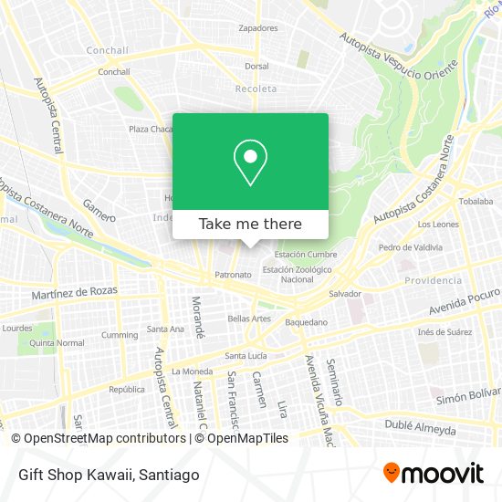 Mapa de Gift Shop Kawaii
