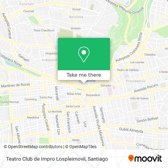 Teatro Club de Impro Lospleimovil map