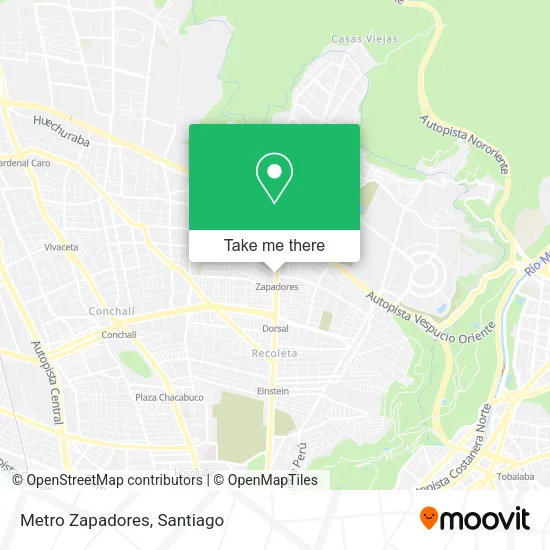 Metro Zapadores map
