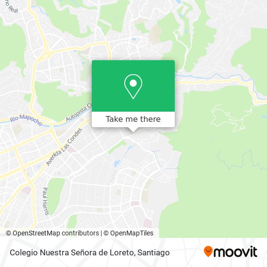 Colegio Nuestra Señora de Loreto map