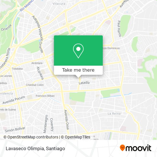 Mapa de Lavaseco Olimpia