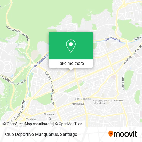 Club Deportivo Manquehue map