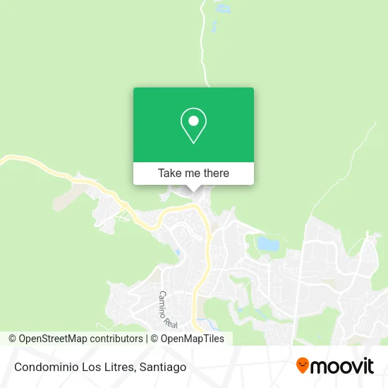 Condominio Los Litres map