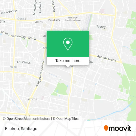 El olmo map
