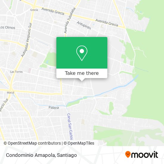 Condominio Amapola map