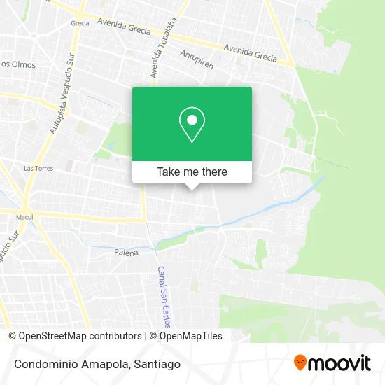 Condominio Amapola map