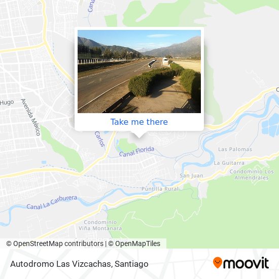 Autodromo Las Vizcachas map