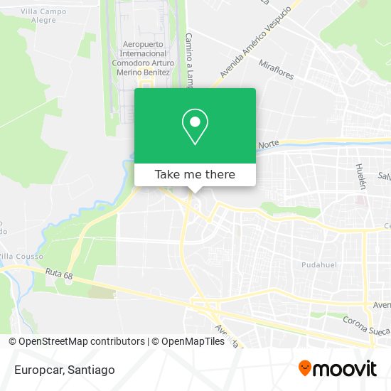 Europcar map