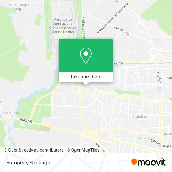 Europcar map