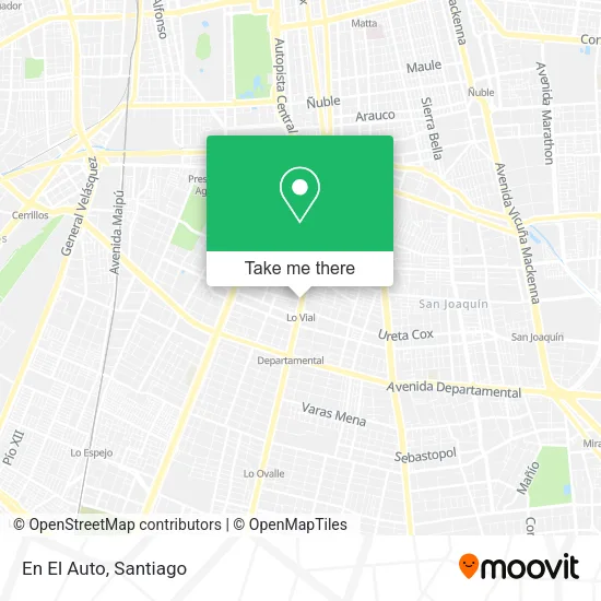 En El Auto map