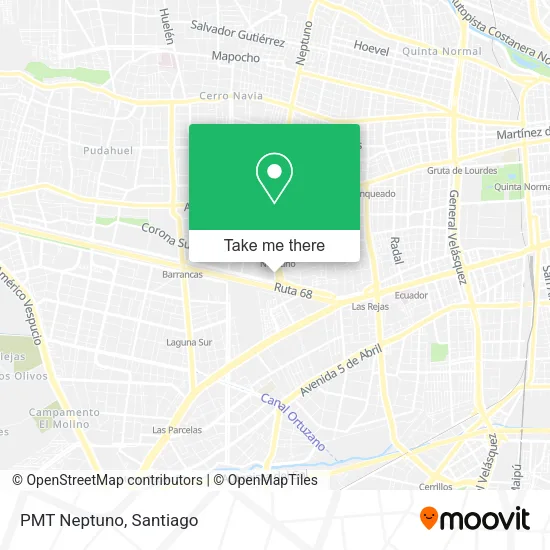 PMT Neptuno map