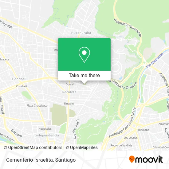 Cementerio Israelita map