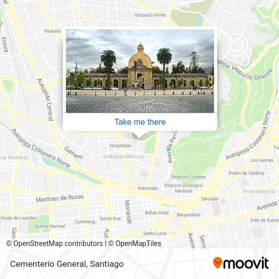 Cementerio General map