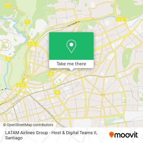 LATAM Airlines Group - Host & Digital Teams II map