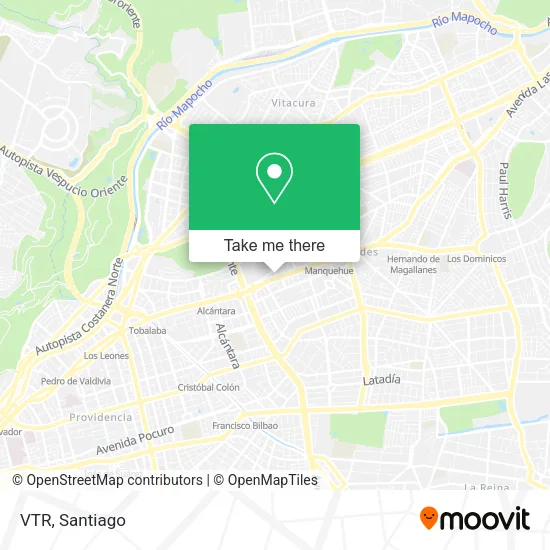 VTR map