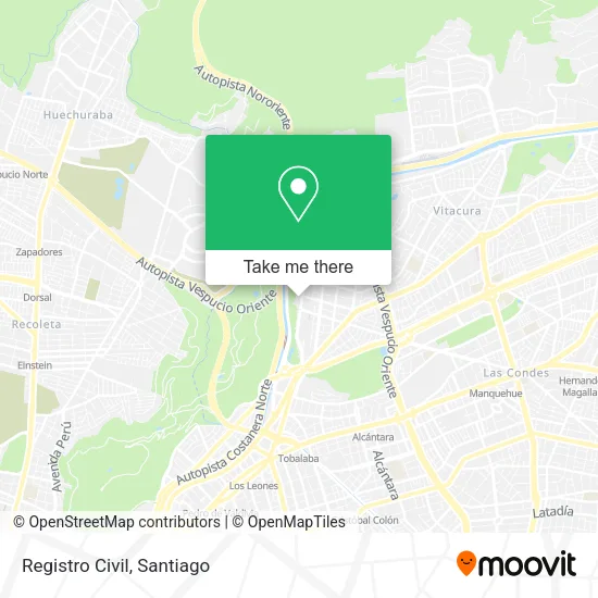 Registro Civil map