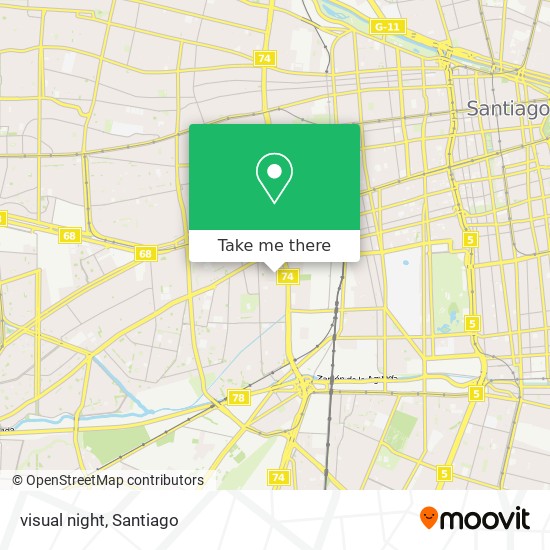 visual night map