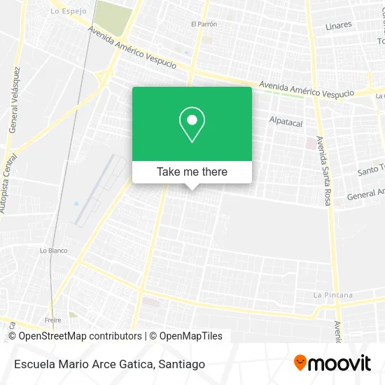 Escuela Mario Arce Gatica map