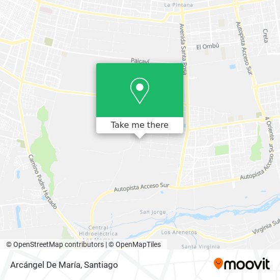 Arcángel De María map