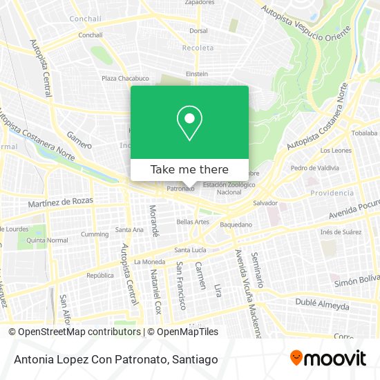 Antonia Lopez Con Patronato map