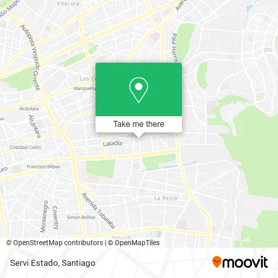 Servi Estado map