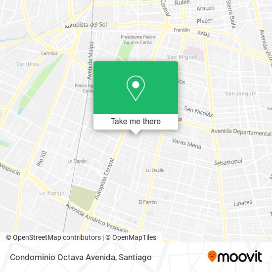 Condominio Octava Avenida map