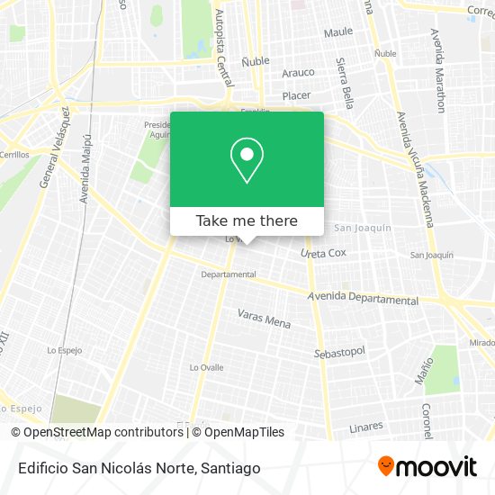 Edificio San Nicolás Norte map