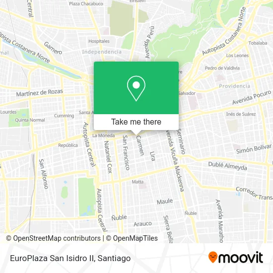 EuroPlaza San Isidro II map