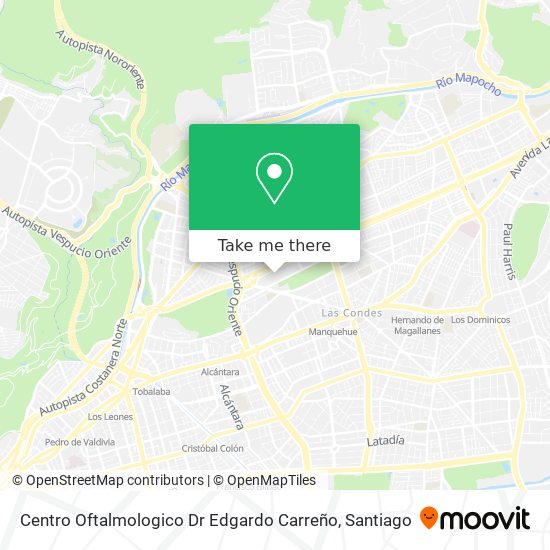 Centro Oftalmologico Dr Edgardo Carreño map