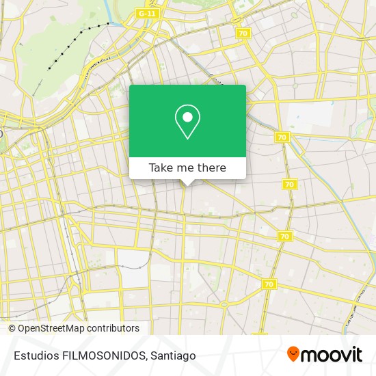 Estudios FILMOSONIDOS map