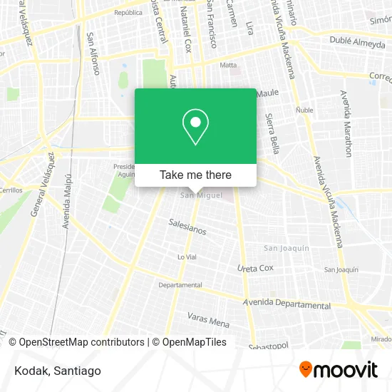 Kodak map