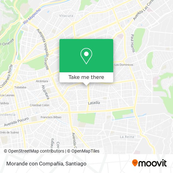 Mapa de Morande con Compañia