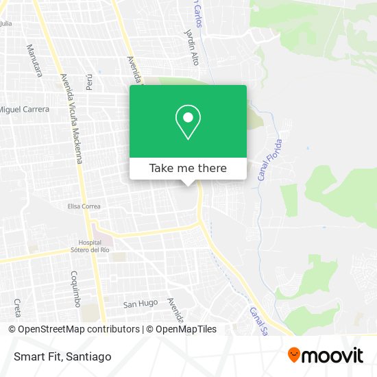 Smart Fit map