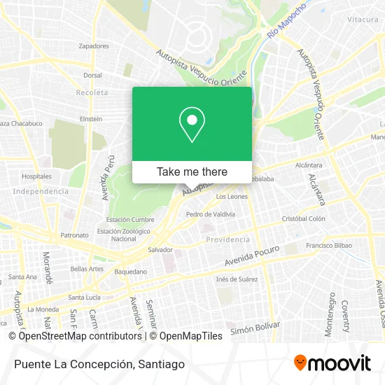 Puente La Concepción map